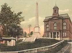 Sagadahoc County, Maine, Court House and Monument