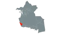 Location of Crabs Hill