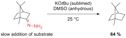 Scheme 7. Cram modification