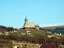 Wooden church in Crișeni