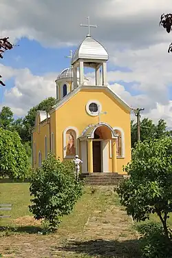 Church of the Holy Apostles Peter and Paul in the village of Grab, Lučani, Serbia.