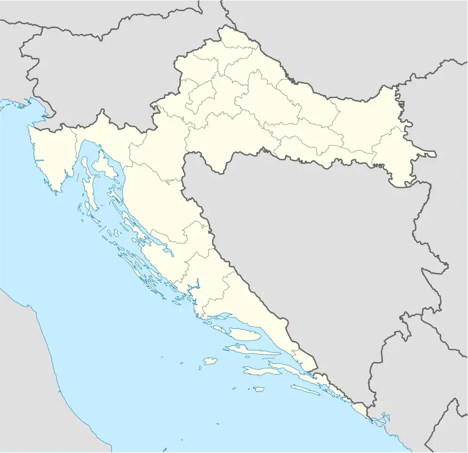 Rijeka is located in Croatia
