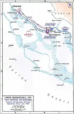 November, British offensive