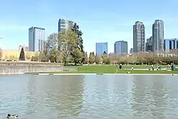 Bellevue Downtown Park today