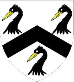Cuthbert Scott's coat of arms