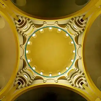 Interior of the dome