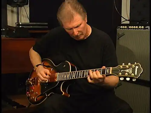 Preston in the studio