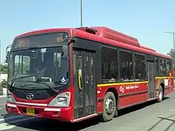 DTC Tata AC bus