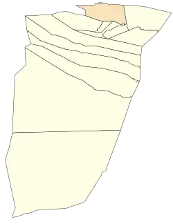 Location of Berriane commune within Ghardaïa Province