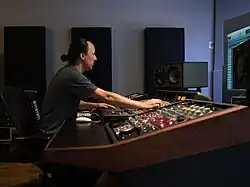 Daddy Kev at Cosmic Zoo studio in 2018