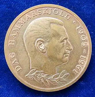 Hammarskjöld Medal.