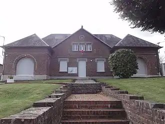 The town hall of Dallon