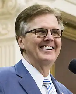 Dan Patrick (R) , Lieutenant Governor