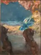 Edgar Degas - Danseuse Bleue et Contrebasses