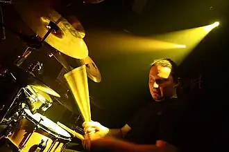 Brzozowski with Hunter in 2009