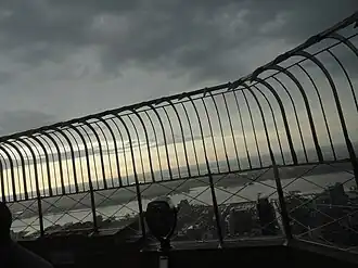 Day view from Empire State Building observatory Manhattan, New York City, United States (9892436955)