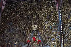 The Thousand-armed manifestation of Guanyin at Baodingshan