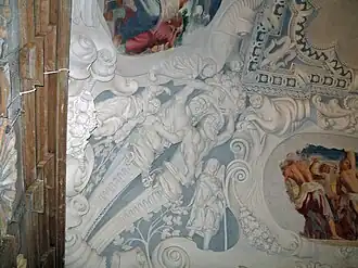 Decor of Pažaislis Monastery