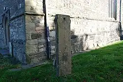 The tide dial at St Beuno's in Clynnog Fawr, Wales (10–11th&nbsp;c.)