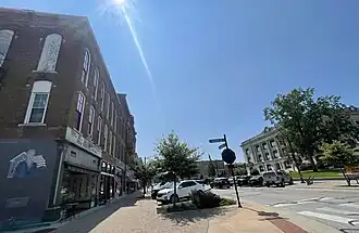 Center of downtown Delphi