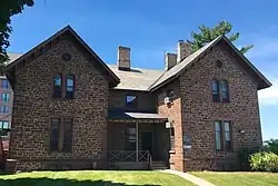 Demarest House, looking north