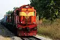 Devagiri Express hauled by WDM-3A diesel locomotive in November 2015 (old ICF era)