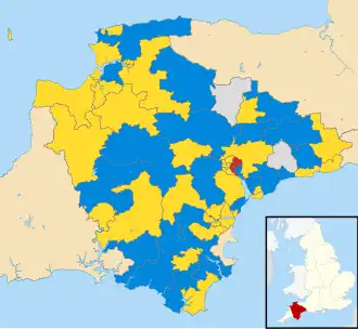 2005 results map