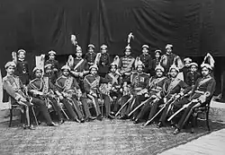 Dhir Shamsher Rana and sons make up Shamsher Rana dynasty