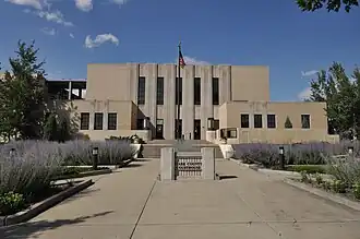 The Stark County Courthouse in Dickinson