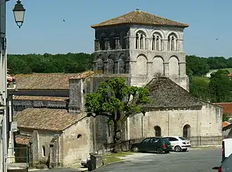 The church in Dignac