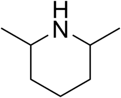 Structure of 2,6-dimethylpiperidine