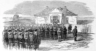 Distribution of the Medjidie, after the Battle of Cetate