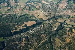 Aerial photo of Dolores