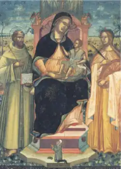 Madonna and Child with Saints Francis and Catherine