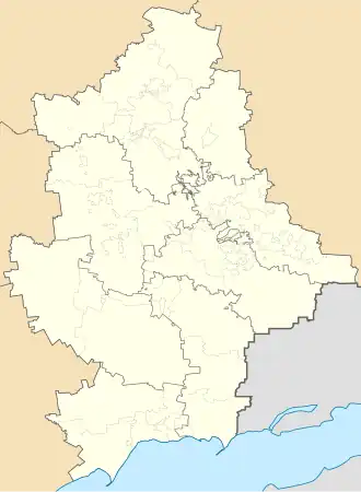 Kramatorsk is located in Donetsk Oblast
