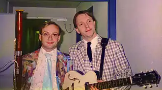 Boning (left) and Dittrich in 1996