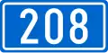 D208 state road shield