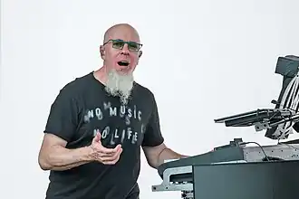 Rudess with Dream Theater in 2025