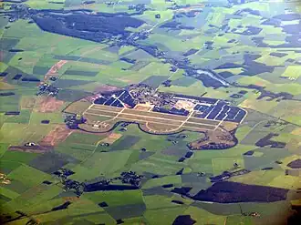 Aerial photograph of Dreux-Louvilliers Air Base
