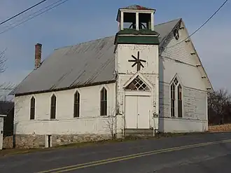 Dubsite Evangelical Church built in 1897