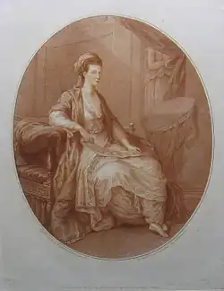 Engraving by William Wynne Ryland after Angelica Kauffman (1775)