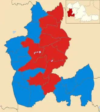 2015 results map