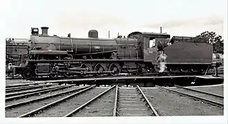 East African Railways publicity photograph of TR no.&nbsp;252, c. 1953