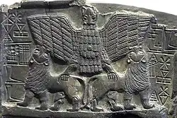 The eagle, symbol of Lagash, at the time of Entemena