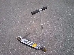 Early Razor scooter with 98&nbsp;mm wheels