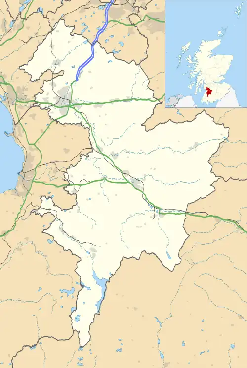 Muirkirk is located in East Ayrshire