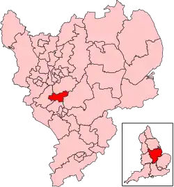 Map of constituency
