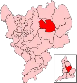 Map of constituency