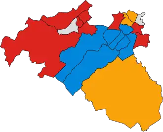 2003 results map