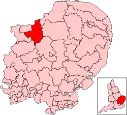 Map of constituency